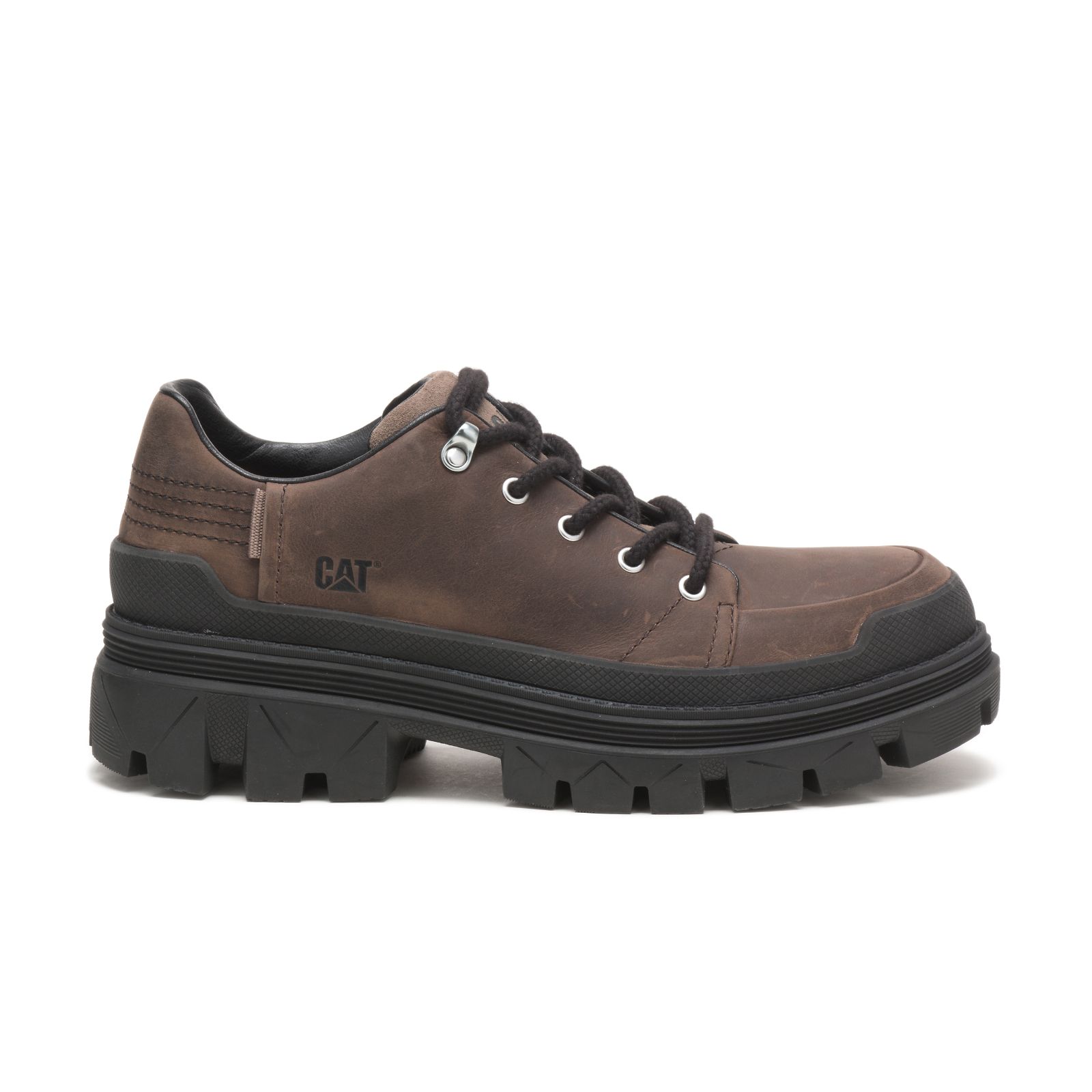 Caterpillar Hardware Lo - Mens Casual Shoes - Dark Brown/Black - NZ (120QBWPMH)